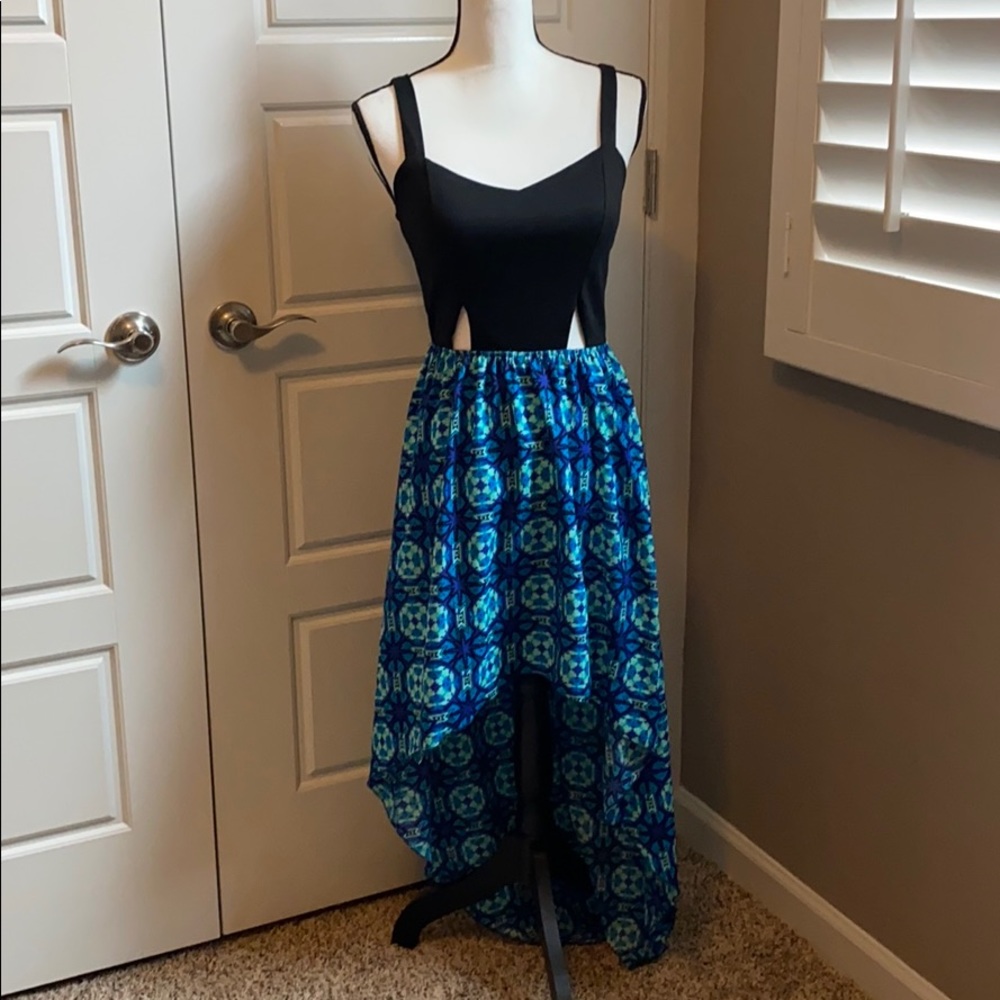Charlotte Russe Cutout High Low Dress